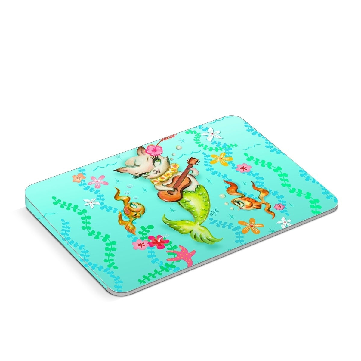 Merkitten with Ukelele - Apple Magic Trackpad Skin