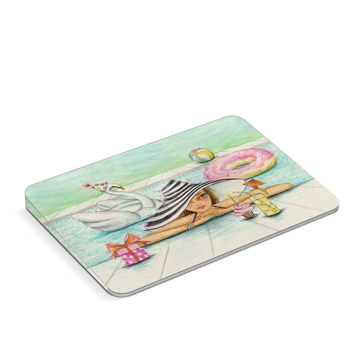 Delphine at the Pool Party - Apple Magic Trackpad Skin