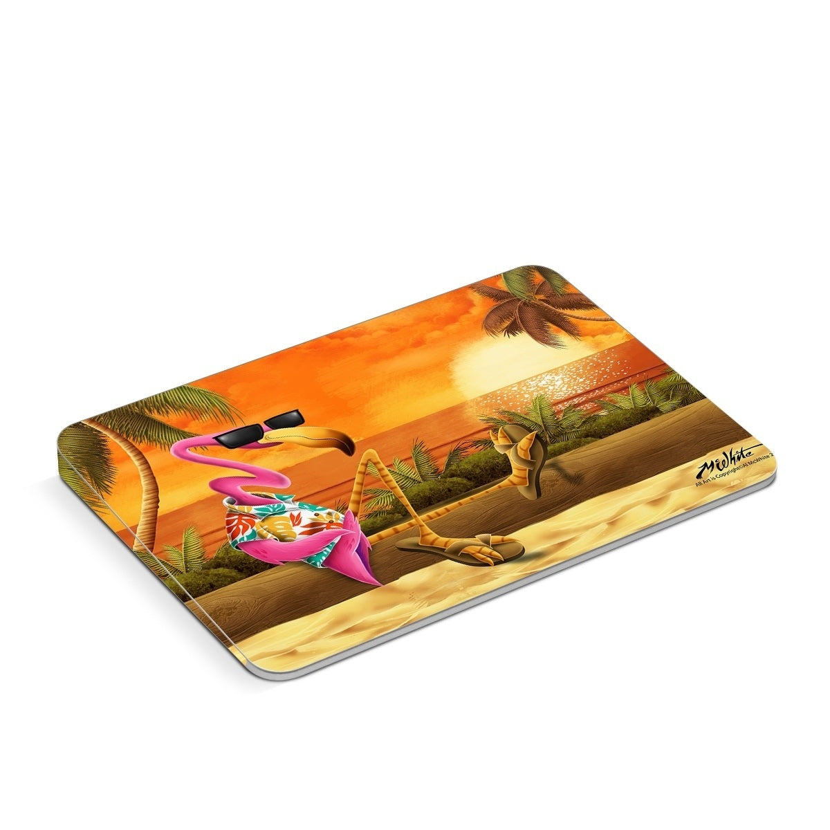 Sunset Flamingo - Apple Magic Trackpad Skin