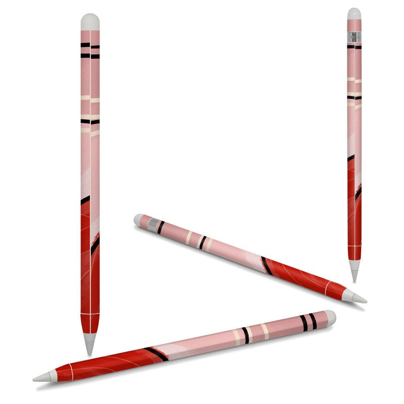 Abstract Red - Apple Pencil Skin