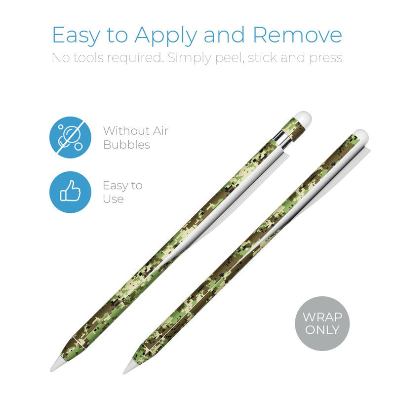 Digital Woodland Camo - Apple Pencil Skin