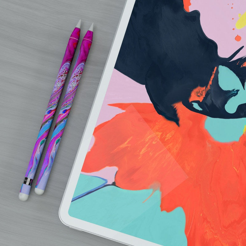 Marbled Lustre - Apple Pencil Skin