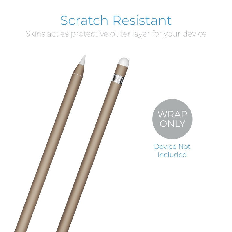 Solid State Flat Dark Earth - Apple Pencil Skin