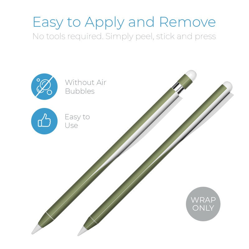 Solid State Olive Drab - Apple Pencil Skin