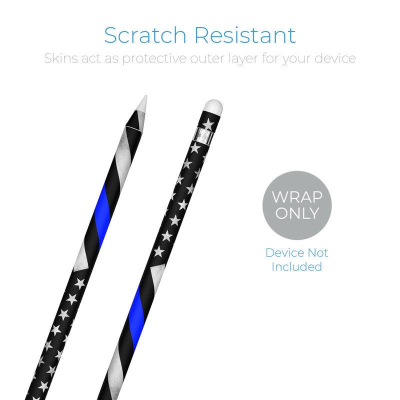 Thin Blue Line Hero - Apple Pencil Skin