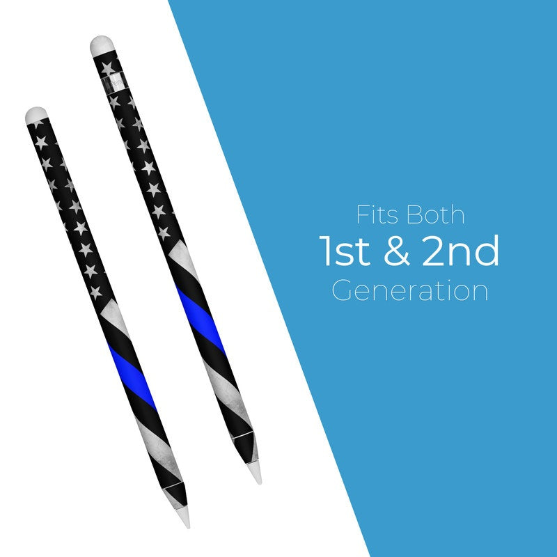 Thin Blue Line Hero - Apple Pencil Skin