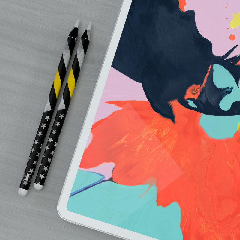 Thin Yellow Line Hero - Apple Pencil Skin