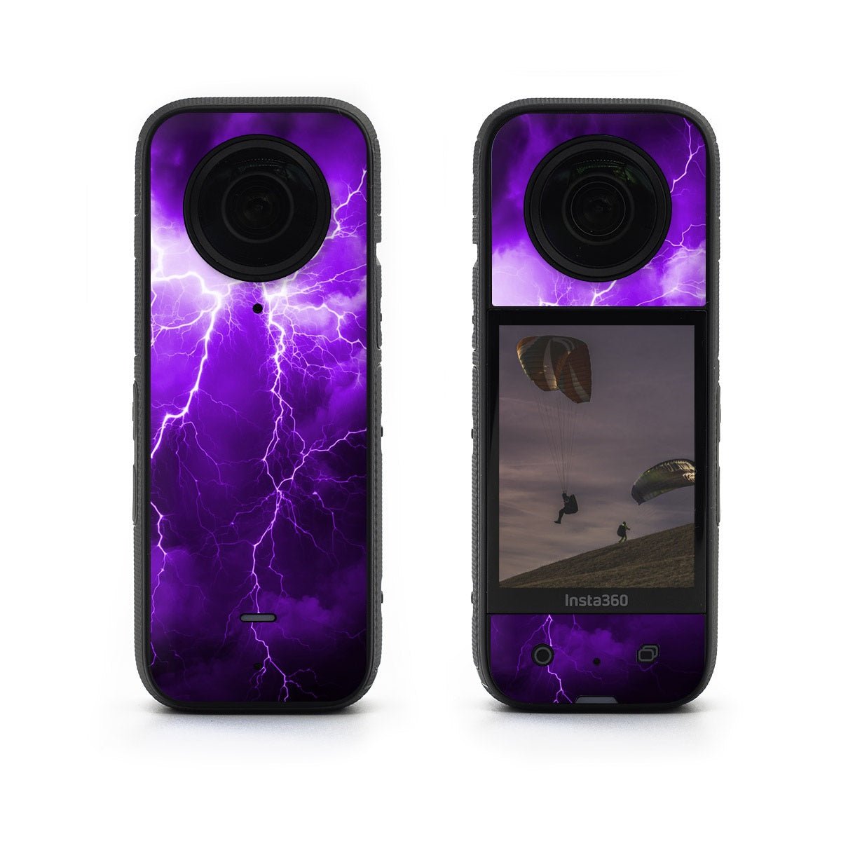 Apocalypse Purple - Insta360 X3 Skin - Gaming - DecalGirl