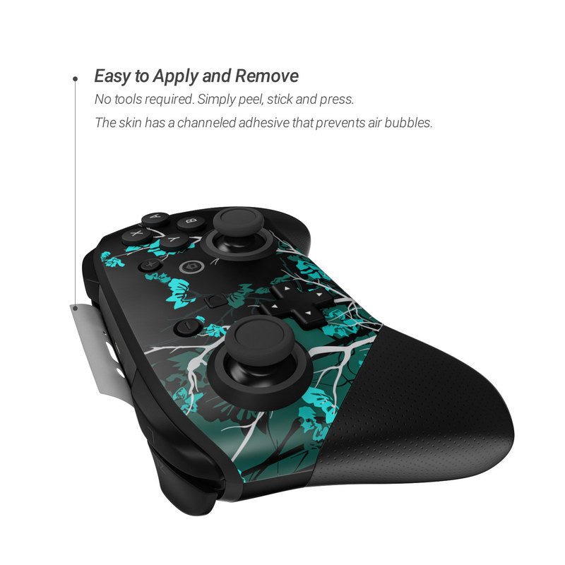 Aqua Tranquility - Nintendo Switch Pro Controller Skin - DecalGirl Collective - DecalGirl