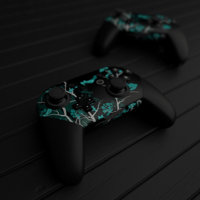 Aqua Tranquility - Nintendo Switch Pro Controller Skin - DecalGirl Collective - DecalGirl