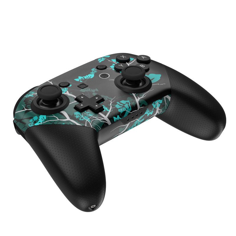 Aqua Tranquility - Nintendo Switch Pro Controller Skin - DecalGirl Collective - DecalGirl