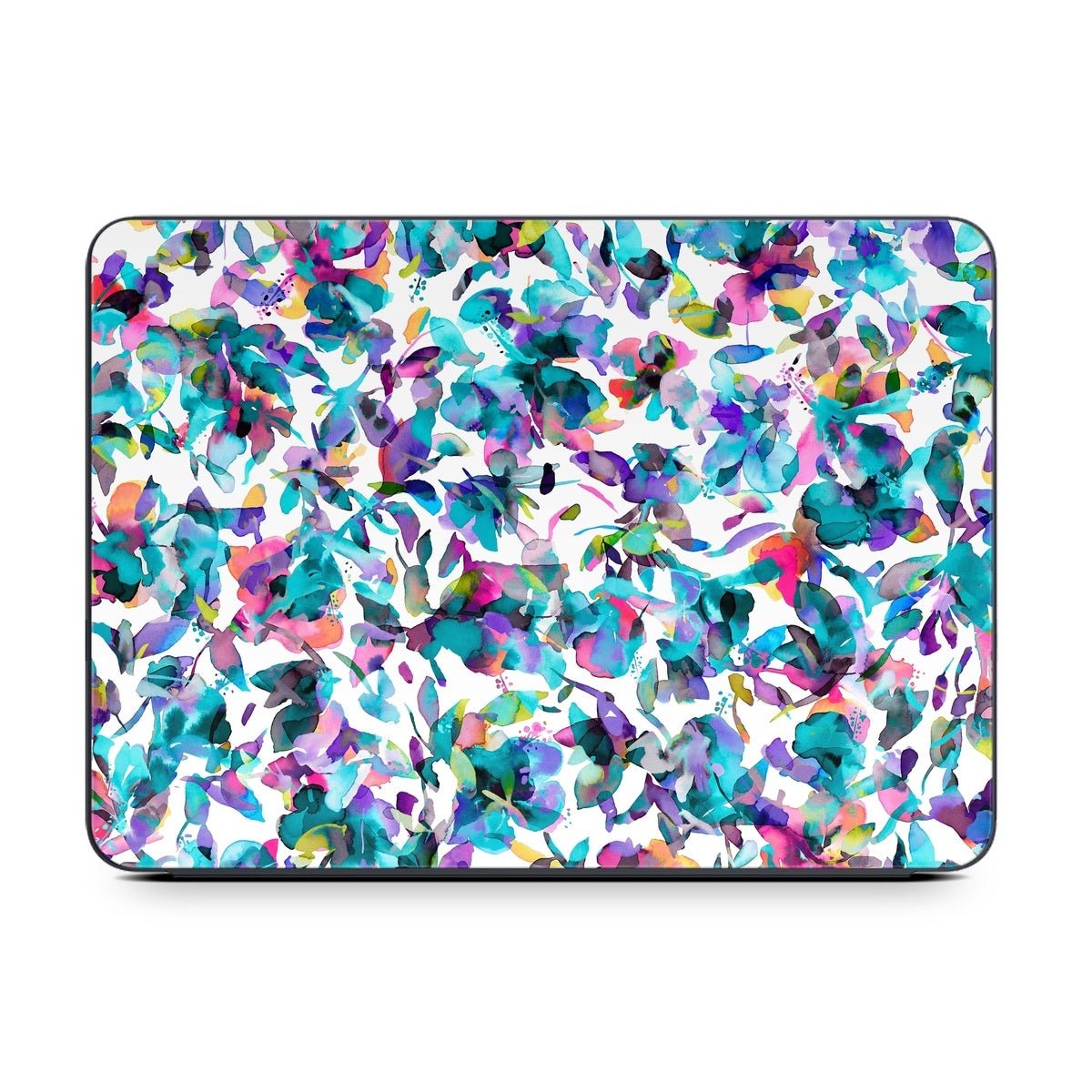 Aquatic Flowers - Apple Smart Keyboard Folio Skin - Ninola Design - DecalGirl