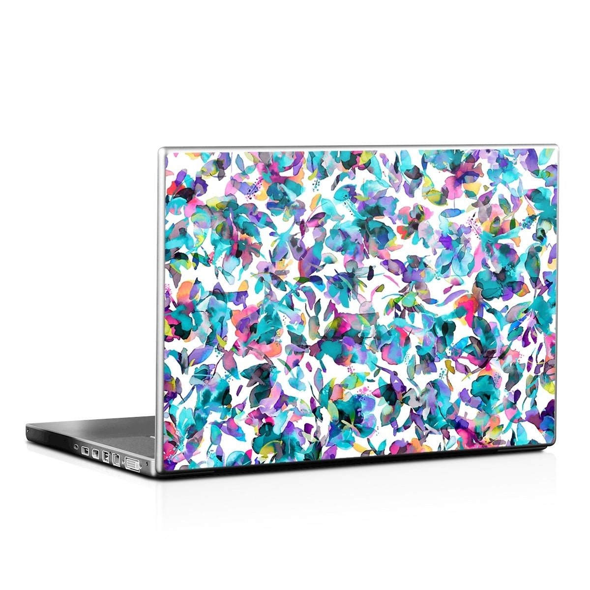 Aquatic Flowers - Laptop Lid Skin - Ninola Design - DecalGirl