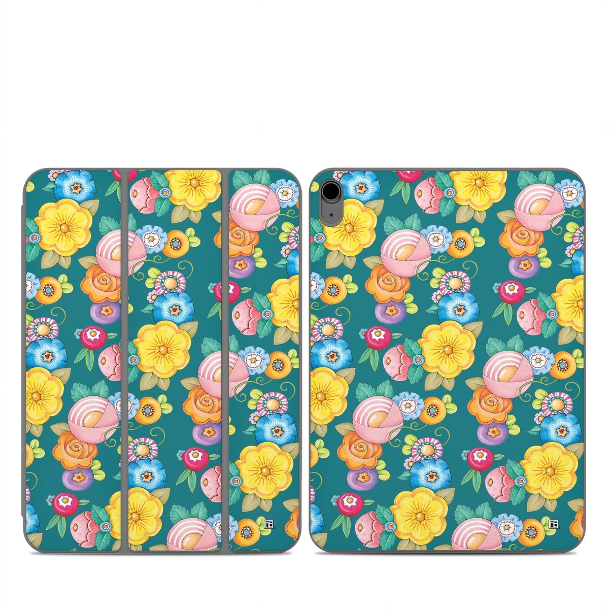 Act Right Flowers - Apple Smart Folio Skin