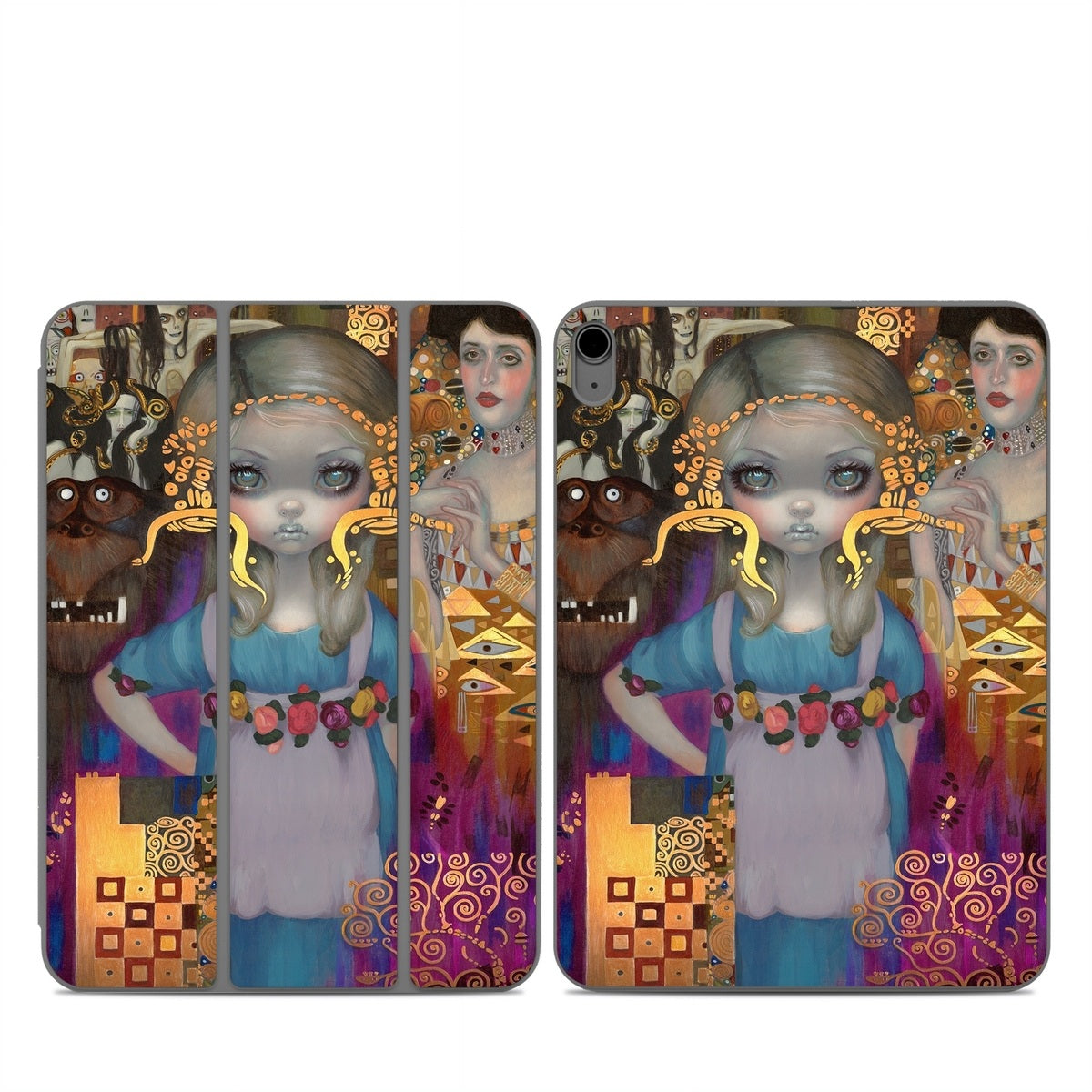 Alice in a Klimt Dream - Apple Smart Folio Skin