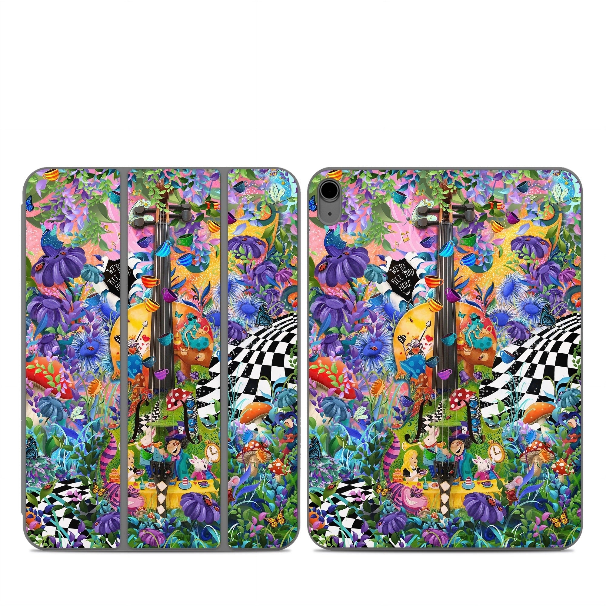 Alice's Wonderland Tea Party - Apple Smart Folio Skin