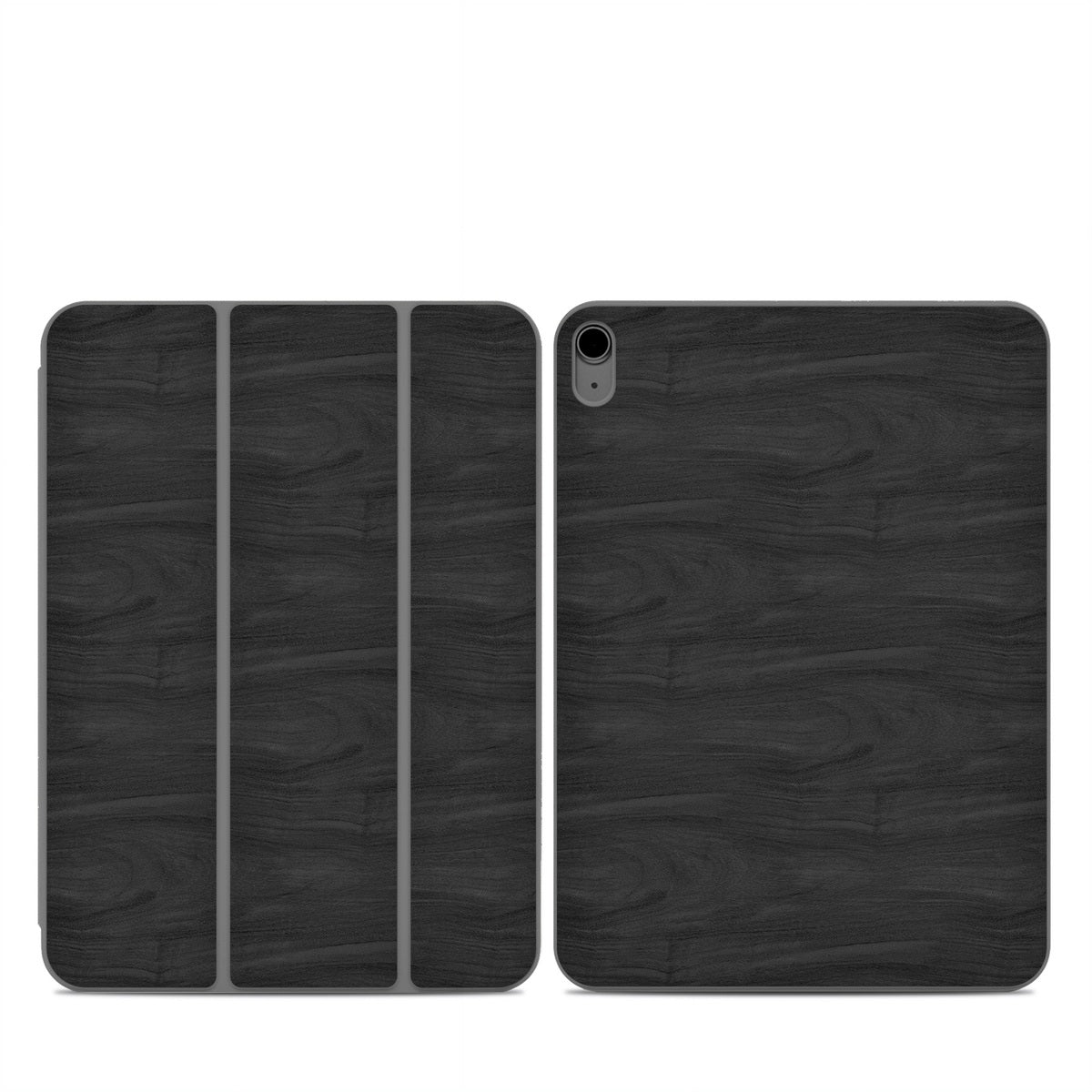 Black Woodgrain - Apple Smart Folio Skin