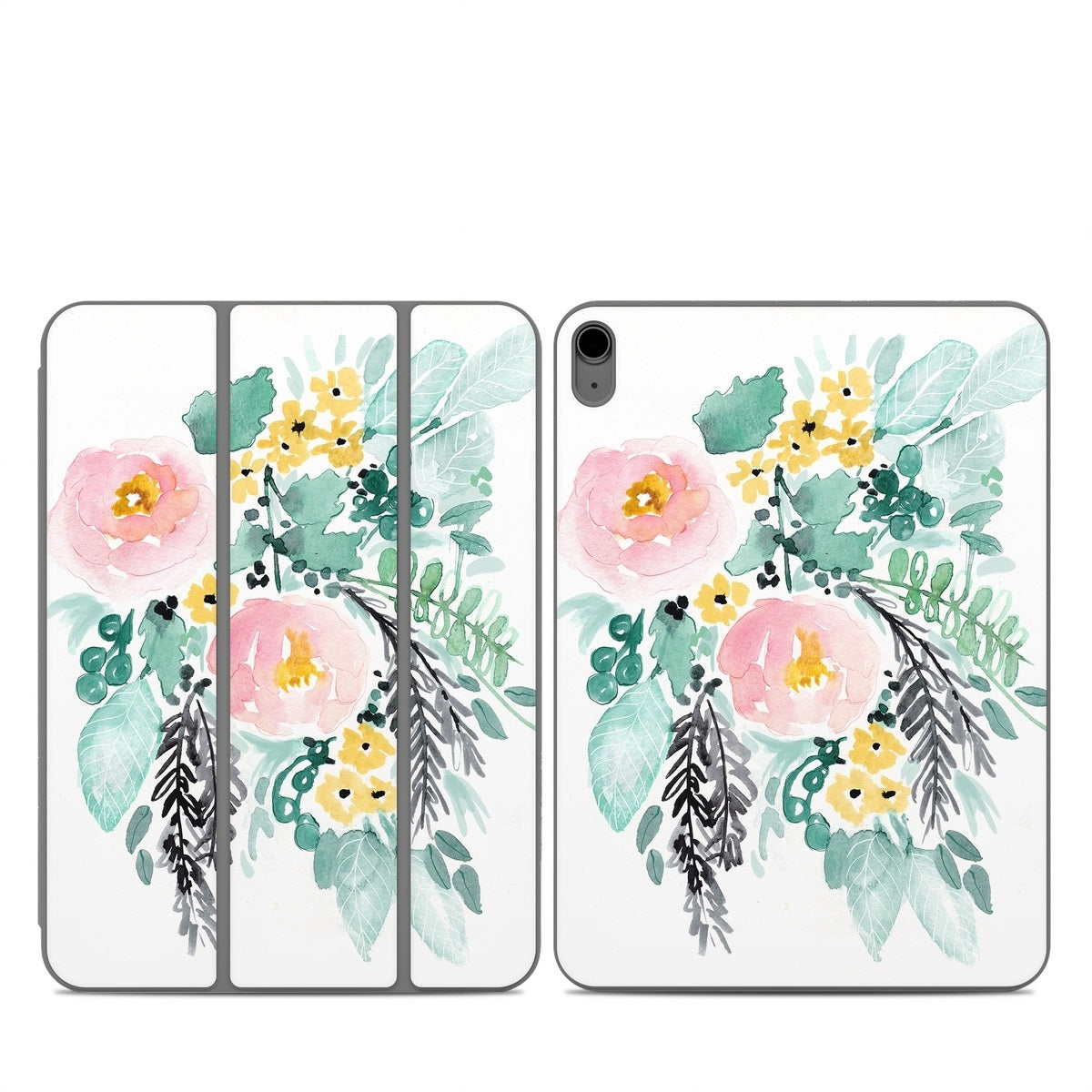 Blushed Flowers - Apple Smart Folio Skin