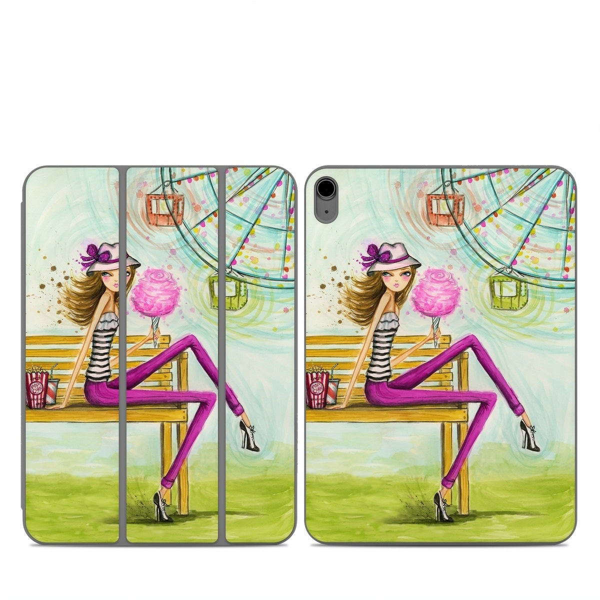 Carnival Cotton Candy - Apple Smart Folio Skin