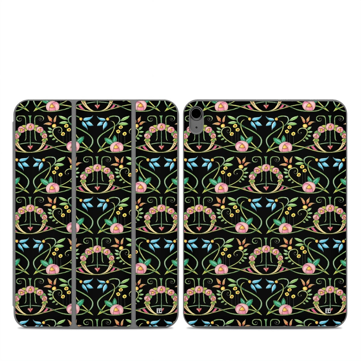 Change Nothing Flowers - Apple Smart Folio Skin