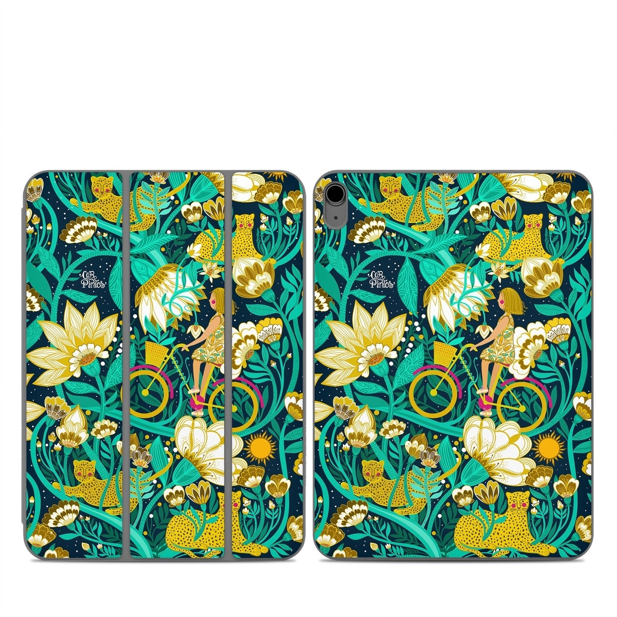 Cheetah Garden - Apple Smart Folio Skin