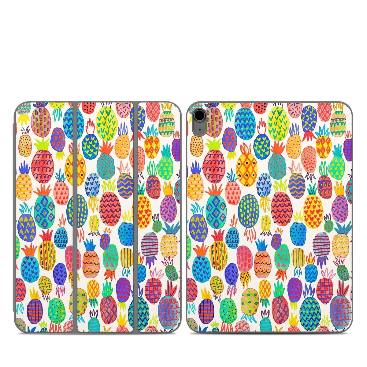 Colorful Pineapples - Apple Smart Folio Skin