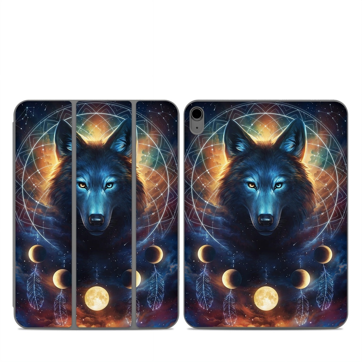 Dreamcatcher Wolf - Apple Smart Folio Skin