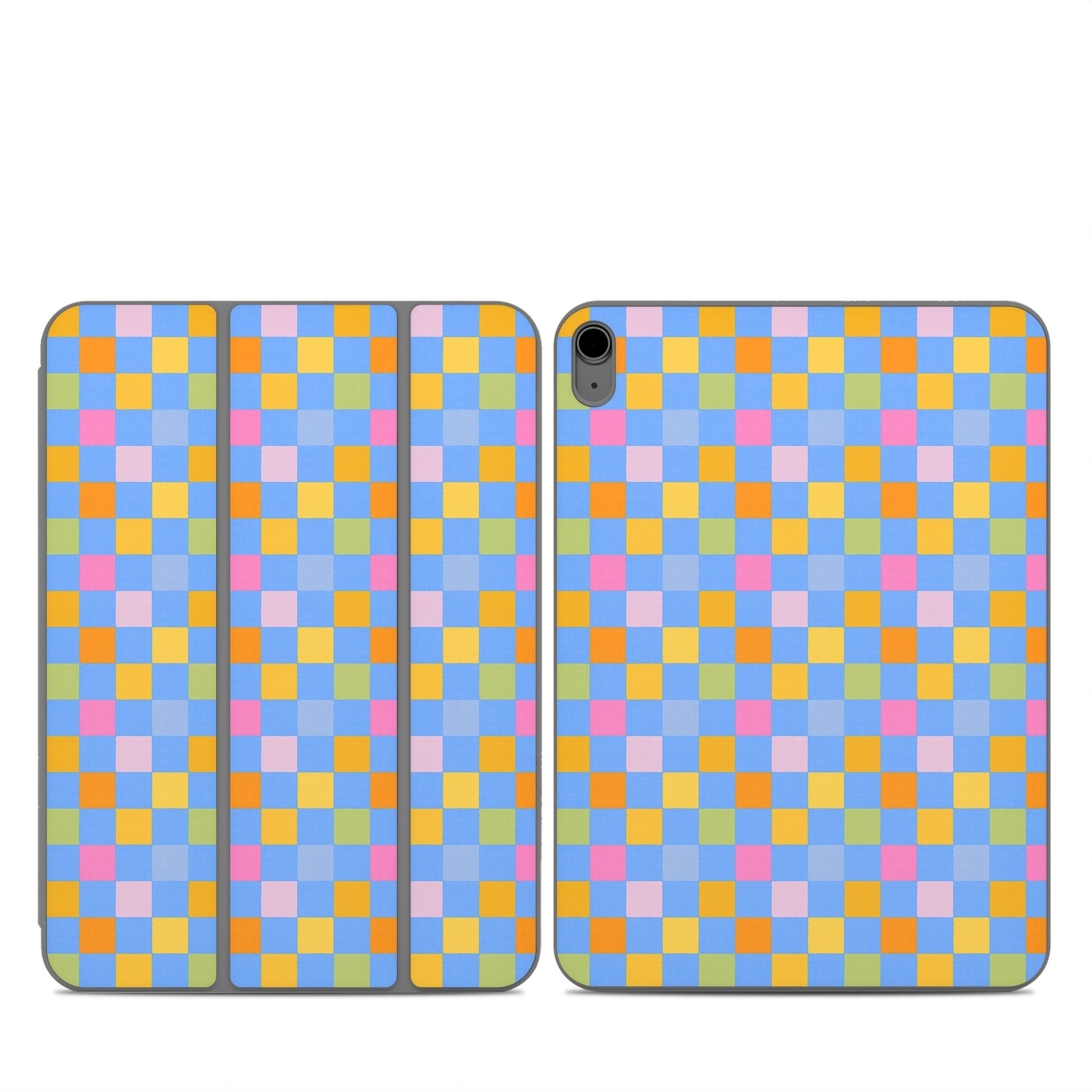 Eclectic Checker - Apple Smart Folio Skin