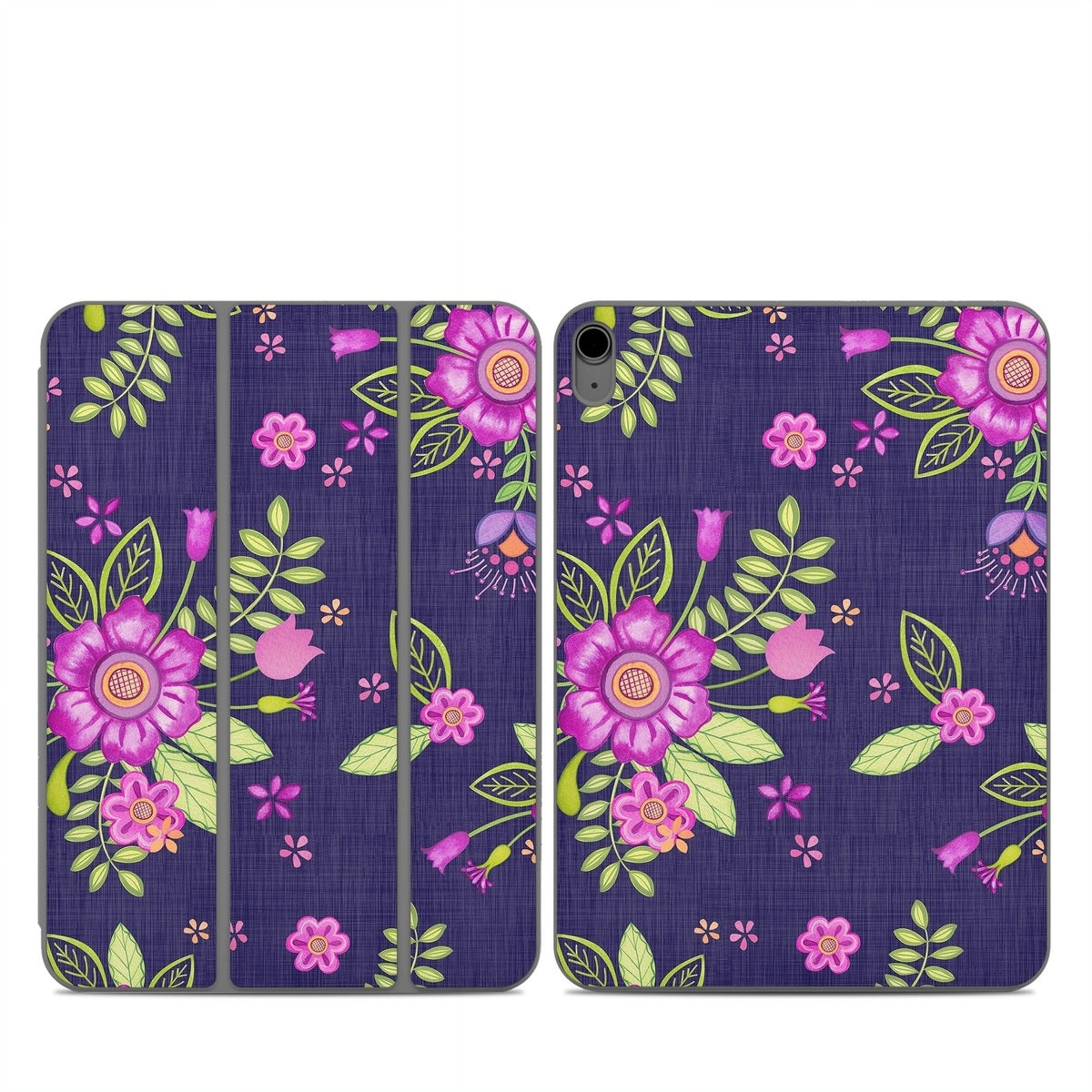 Folk Floral - Apple Smart Folio Skin