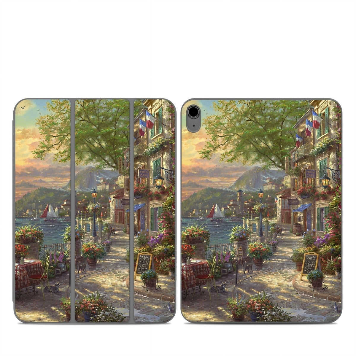 French Riviera Cafe - Apple Smart Folio Skin