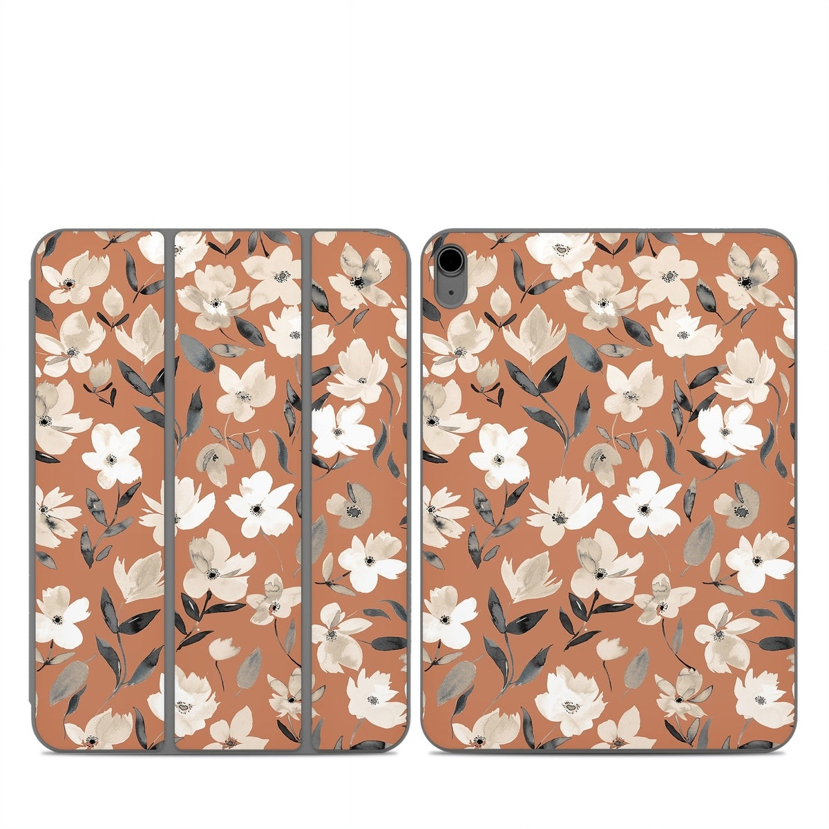 Fresh Flowers Copper - Apple Smart Folio Skin