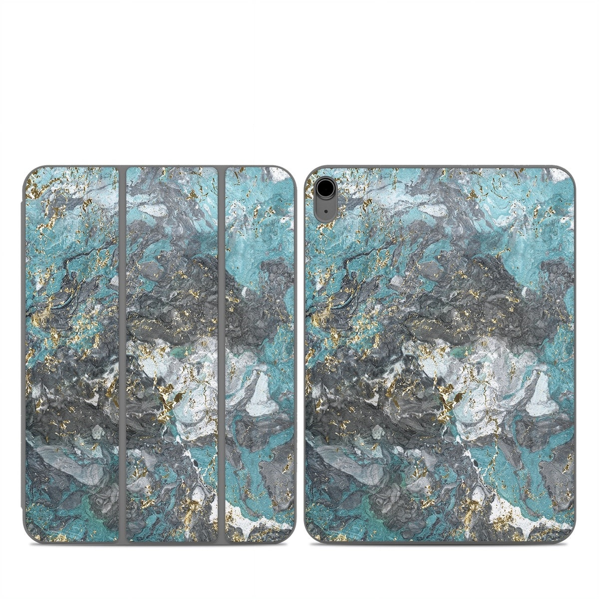 Gilded Glacier Marble - Apple Smart Folio Skin