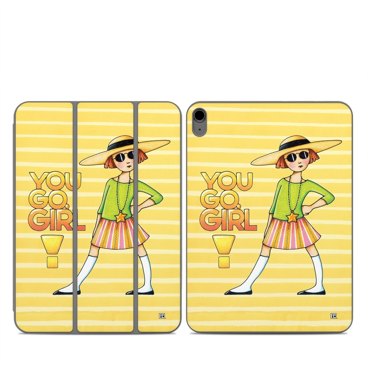 You Go Girl - Apple Smart Folio Skin