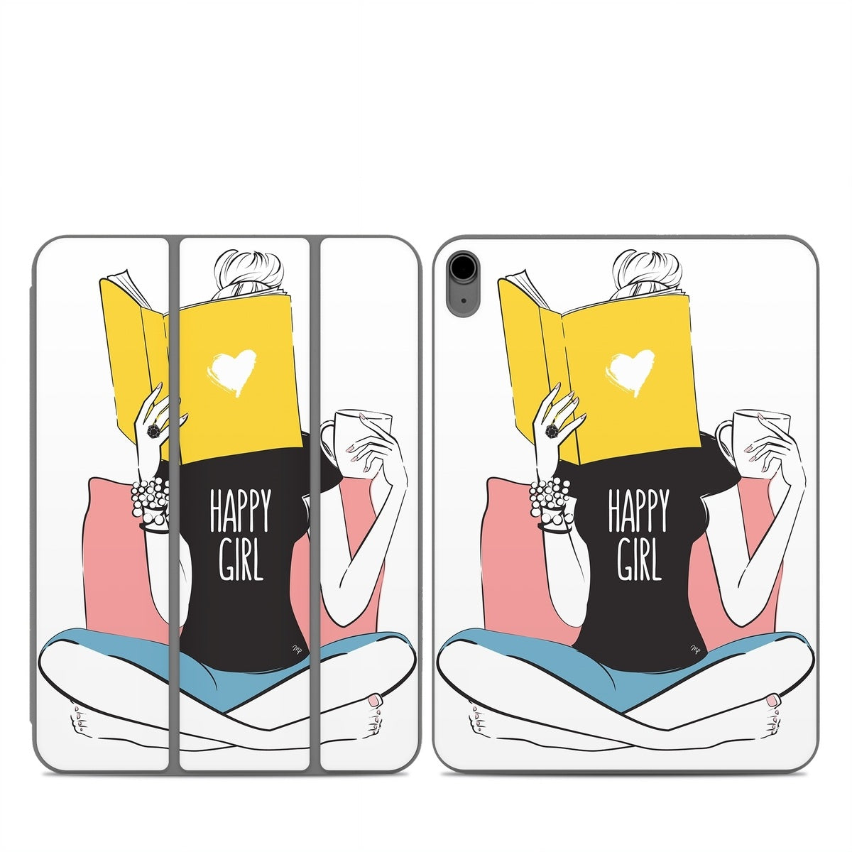 Happy Girl - Apple Smart Folio Skin