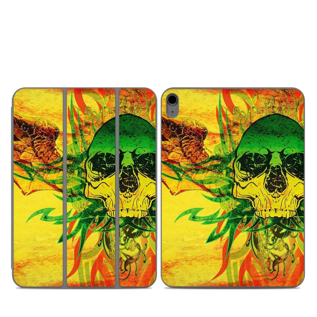 Hot Tribal Skull - Apple Smart Folio Skin