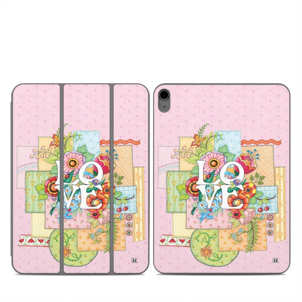 Love And Stitches - Apple Smart Folio Skin