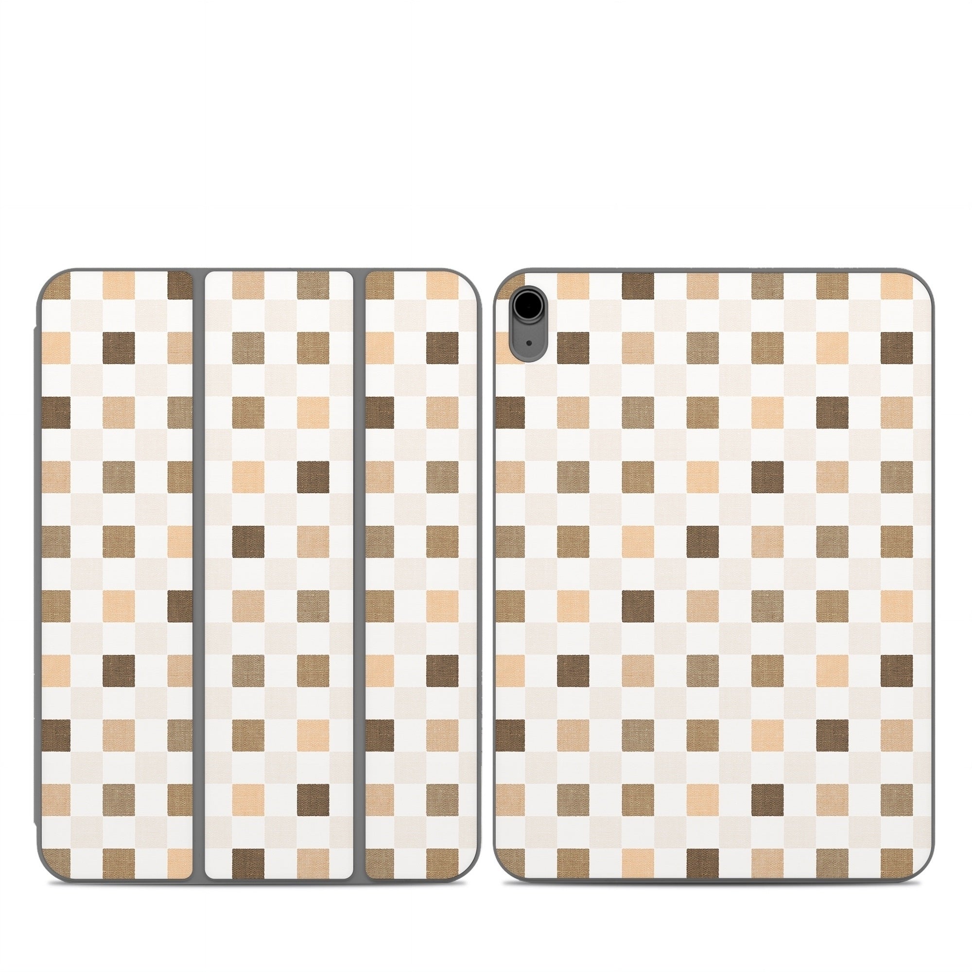 Neutral Checker - Apple Smart Folio Skin