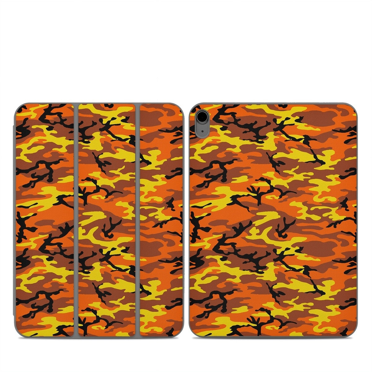 Orange Camo - Apple Smart Folio Skin