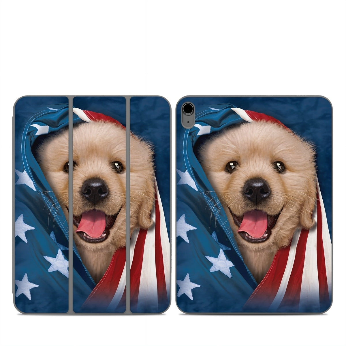 Patriotic Retriever - Apple Smart Folio Skin