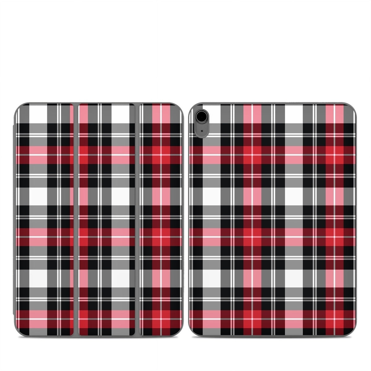 Red Plaid - Apple Smart Folio Skin