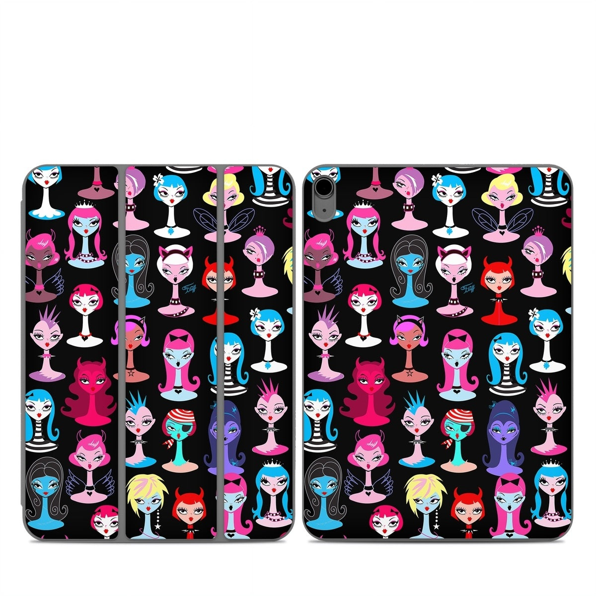 Punky Goth Dollies - Apple Smart Folio Skin