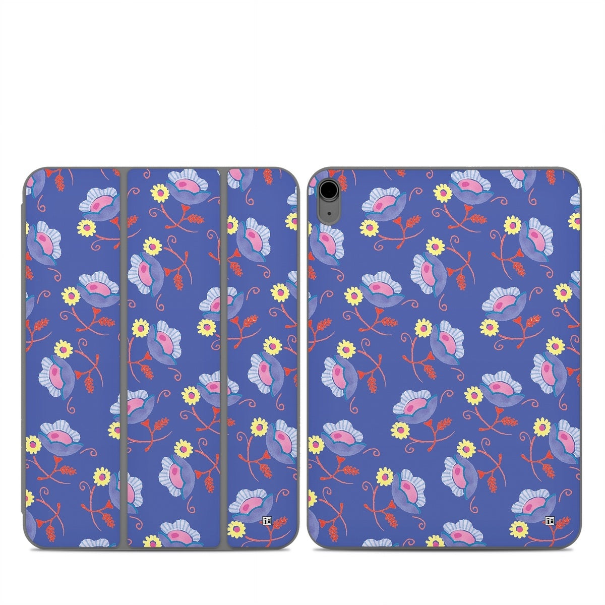 Purple Flowers - Apple Smart Folio Skin