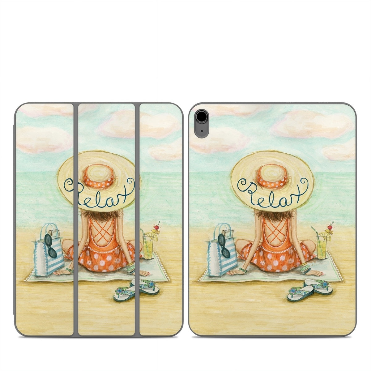 Relaxing on Beach - Apple Smart Folio Skin