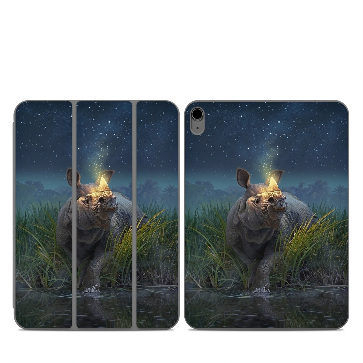 Rhinoceros Unicornis - Apple Smart Folio Skin