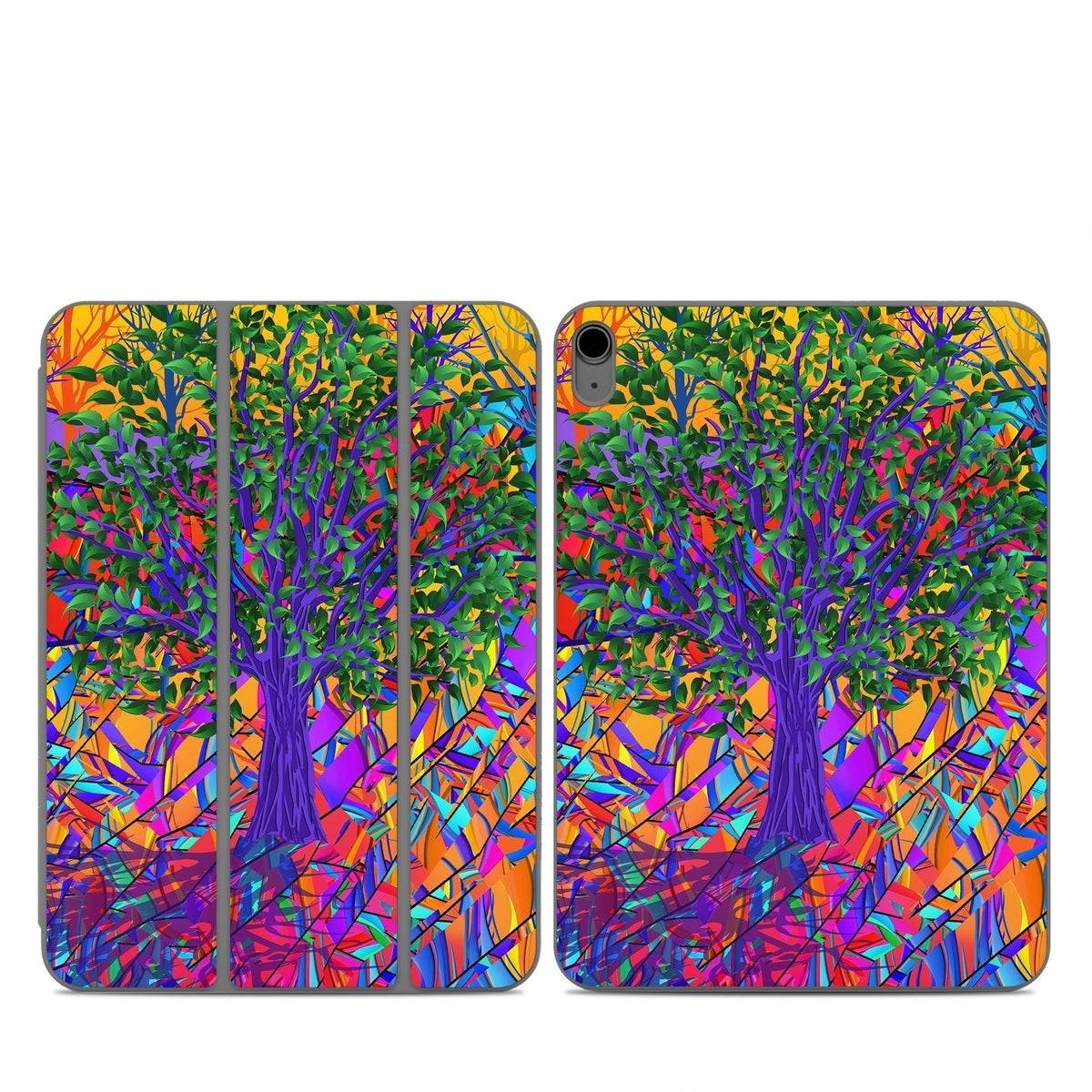 Stained Glass Tree - Apple Smart Folio Skin