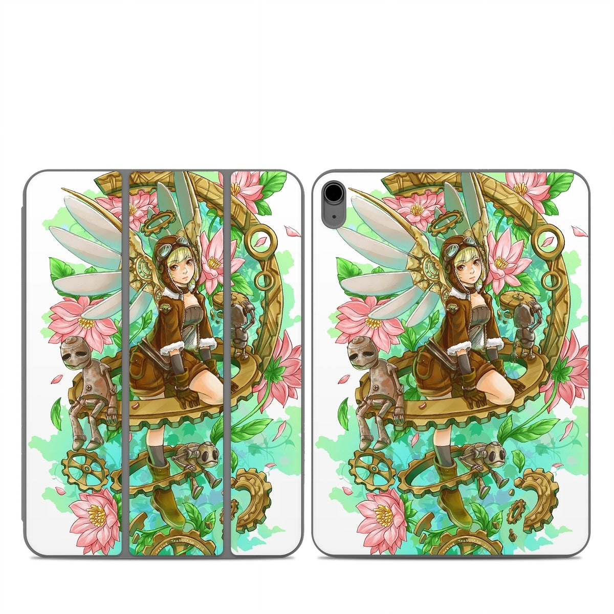 Steampunk Angel - Apple Smart Folio Skin