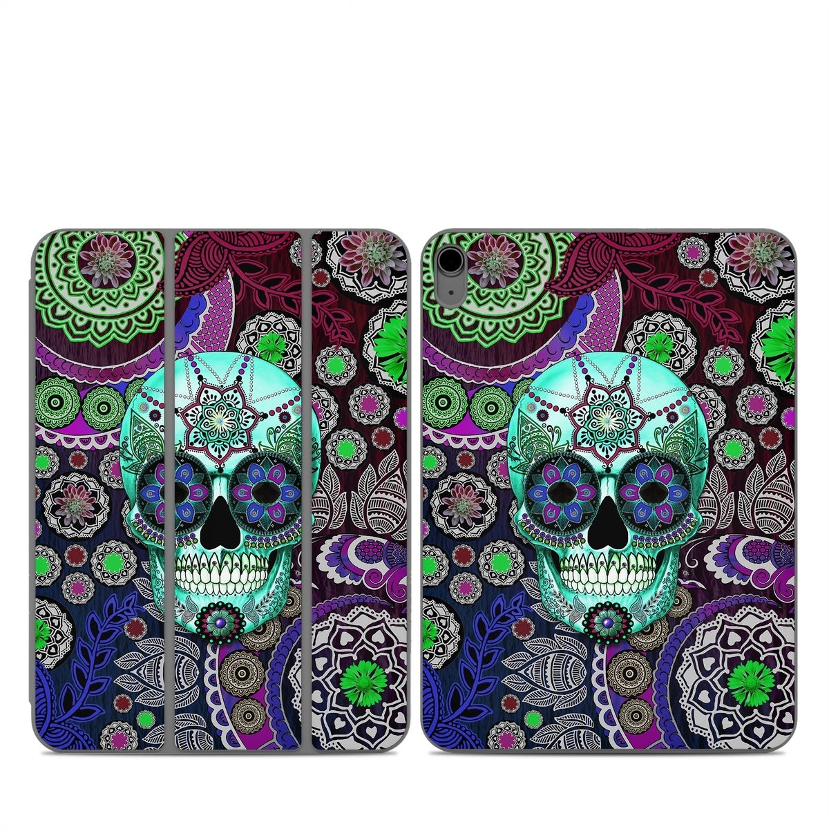 Sugar Skull Sombrero - Apple Smart Folio Skin