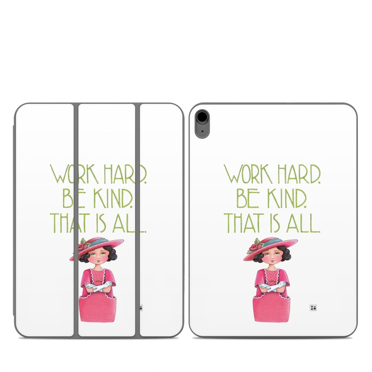 Work Hard - Apple Smart Folio Skin