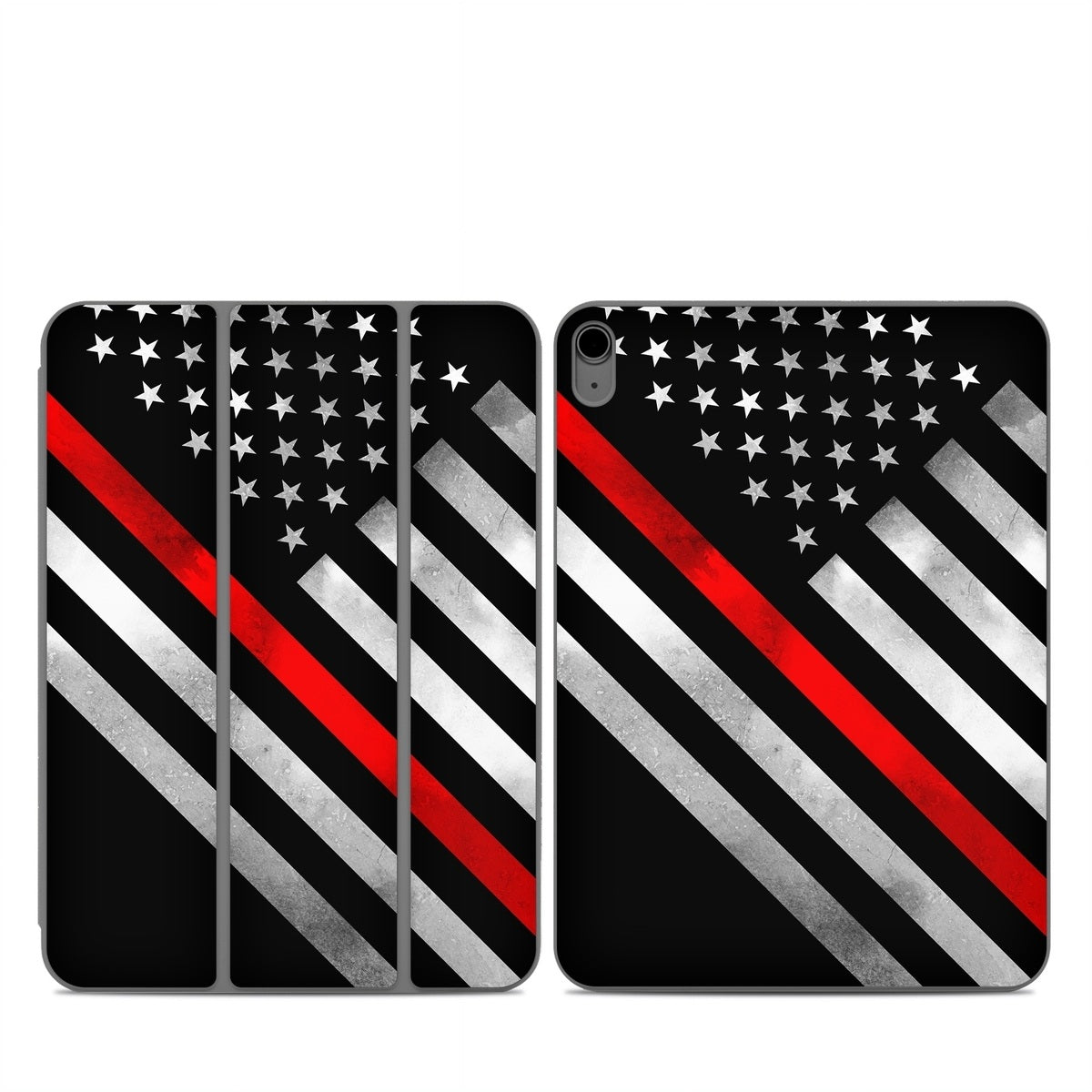 Thin Red Line Hero - Apple Smart Folio Skin