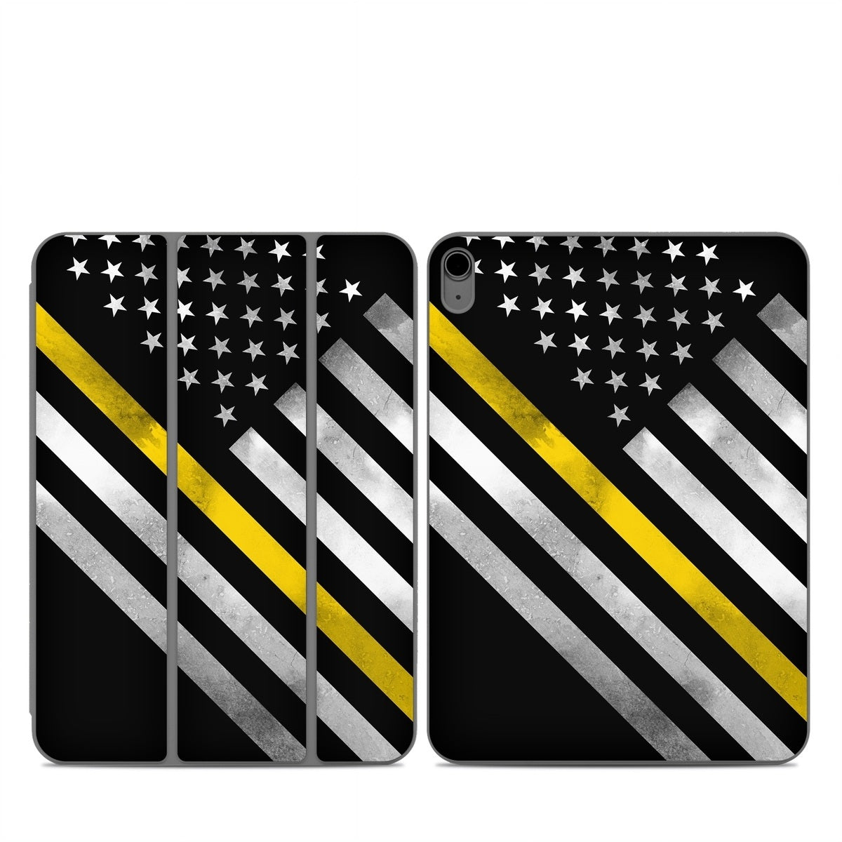 Thin Yellow Line Hero - Apple Smart Folio Skin